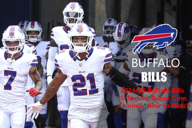 2024-25 Buffalo Bills Schedule: Game Time, Channel, How to Watch